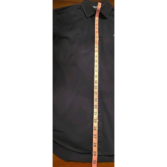 Tommy Hilfiger Men's Long Sleeve Button Down‎ Shirt Custon Fit Navy SZ XS Preppy - Picture 12 of 15
